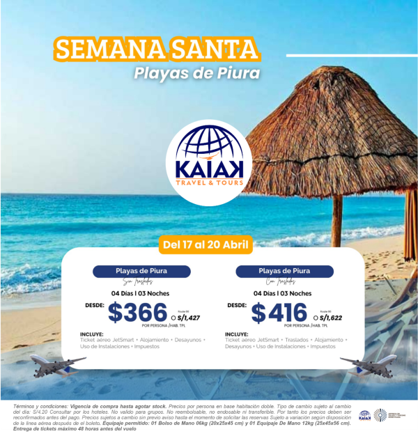 PIURA SEMANA SANTA 2025 / 17 al 20 ABRIL